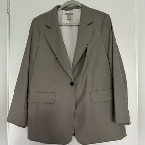 H&M Light Gray Jacket Size L